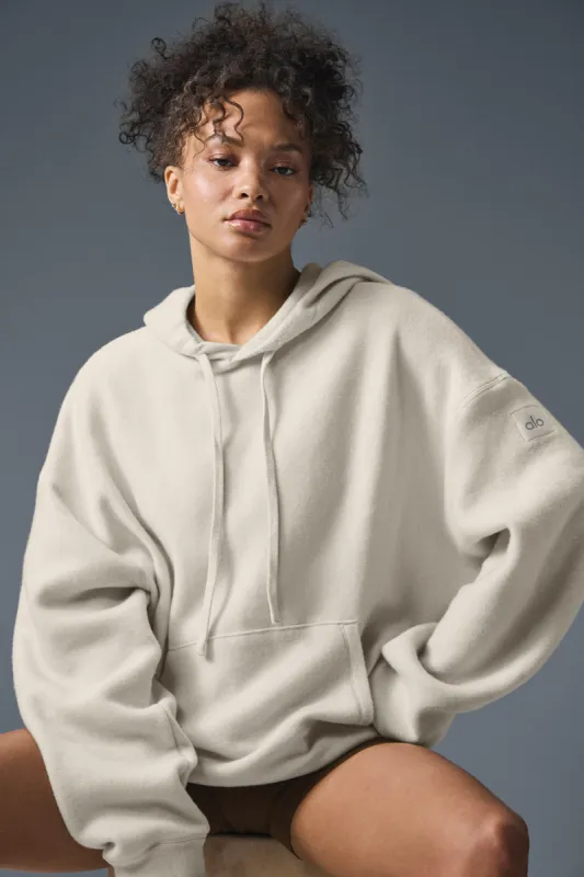 Triumph Restore Hoodie - Bone made by Alo Yoga