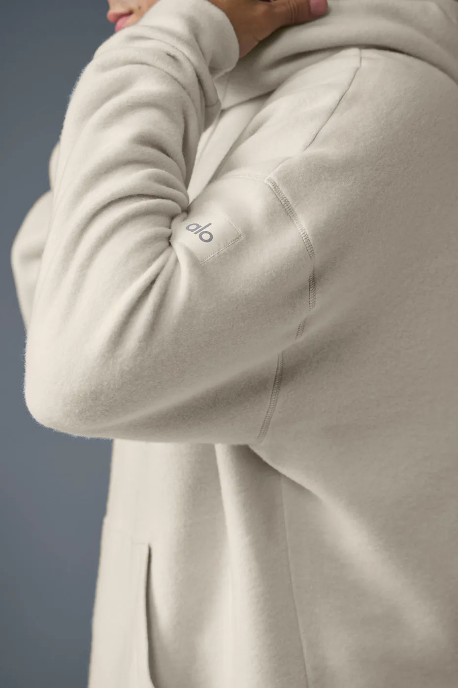 Triumph Restore Hoodie - Bone sold by Alo Yoga product image thumbnail 4