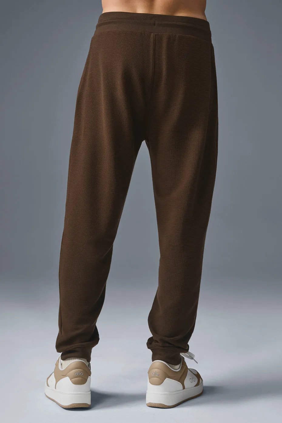 Micro Waffle Fast Break Jogger - Espresso sold by Alo Yoga product image thumbnail 3