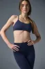 Airlift Intrigue Bra - Navy sold by Alo Yoga