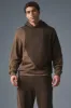 Make Waves Hoodie - Espresso Tonal sold by Alo Yoga