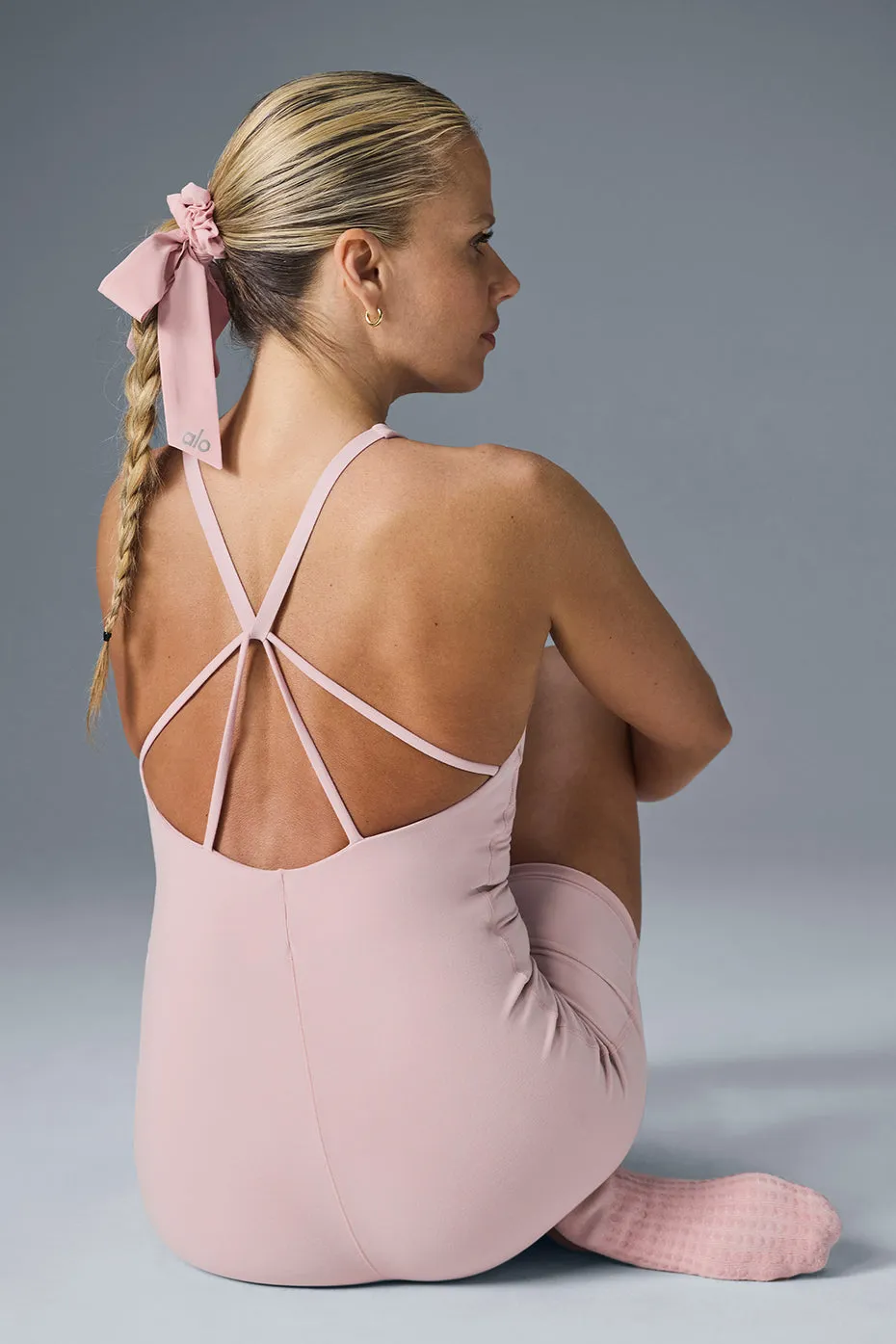 Alosoft Center Stage Onesie - Ballet Pink sold by Alo Yoga product image thumbnail 3