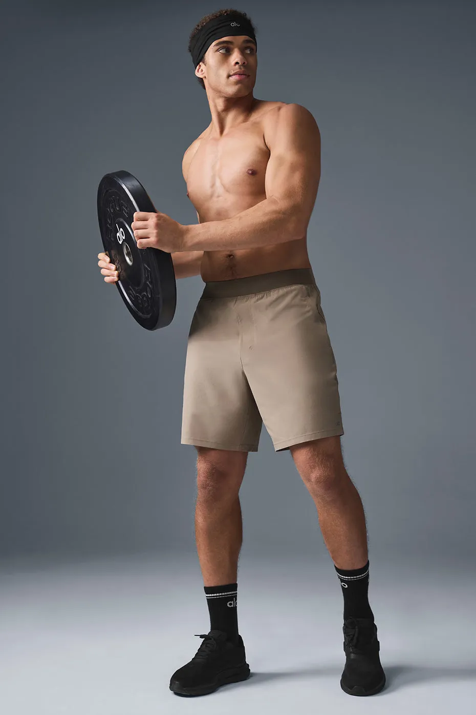 7" Repetition Short - Gravel sold by Alo Yoga product image thumbnail 4