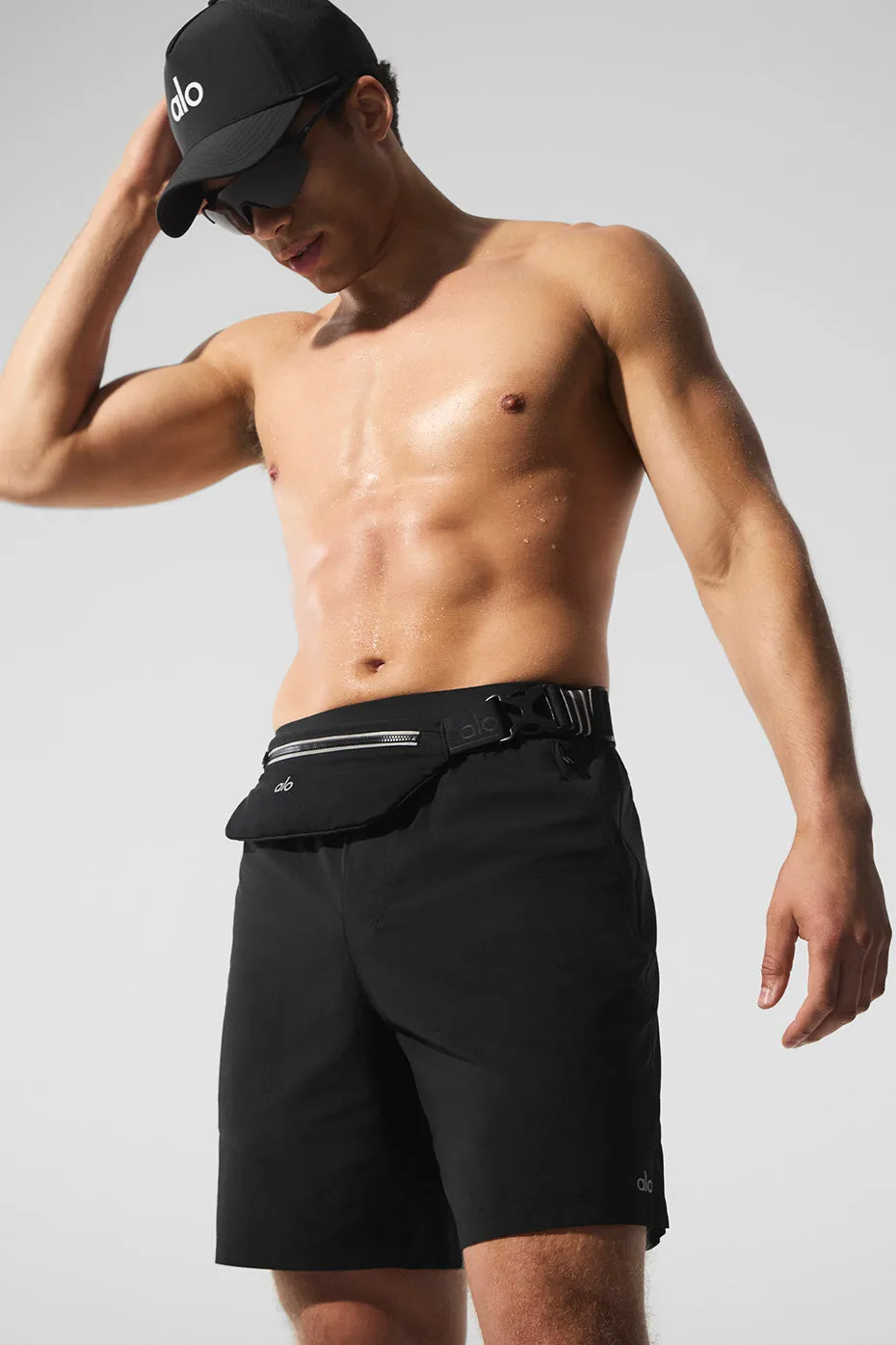 7" Repetition Short - Black sold by Alo Yoga