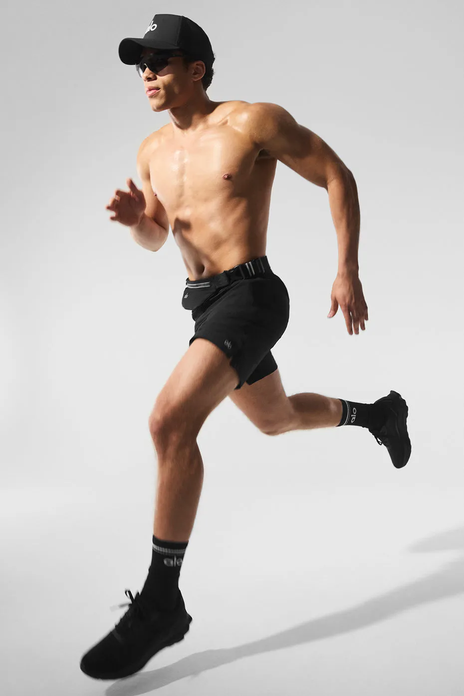 7" Repetition Short - Black sold by Alo Yoga product image thumbnail 4