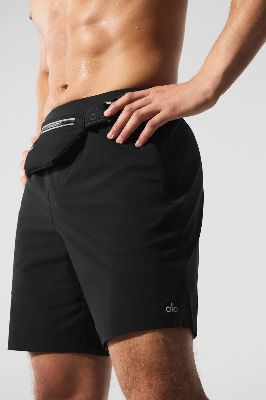 7" Repetition Short - Black sold by Alo Yoga product image thumbnail 3