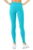 High-Waist Alosoft Flow Legging - Bright Aqua Heather sold by Alo Yoga