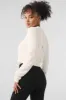 Snuggle Up Sweater Cropped Cardigan - Ivory sold by Alo Yoga