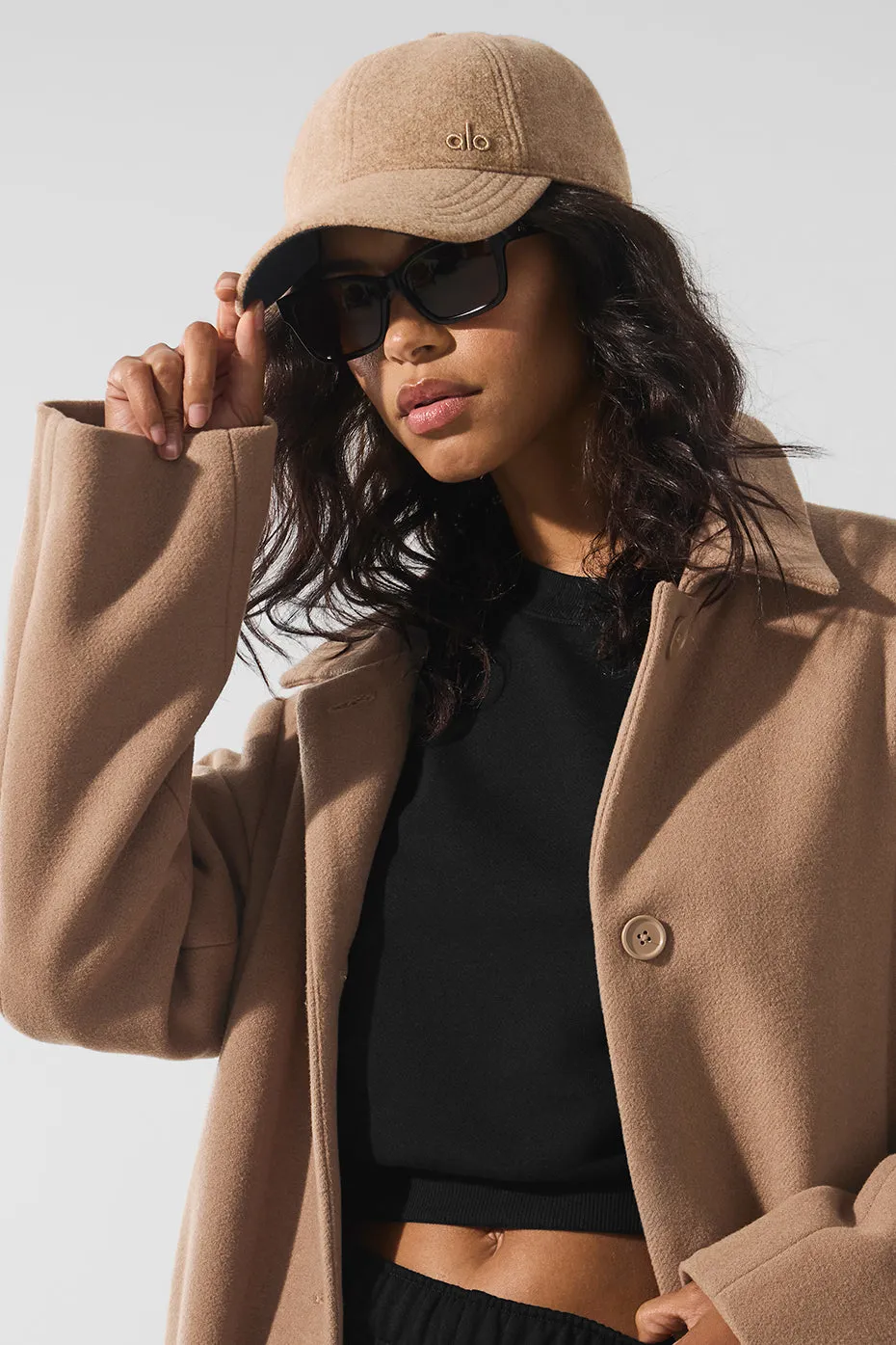 Prestige Off-Duty Cap - Toasted Almond sold by Alo Yoga product image thumbnail 4