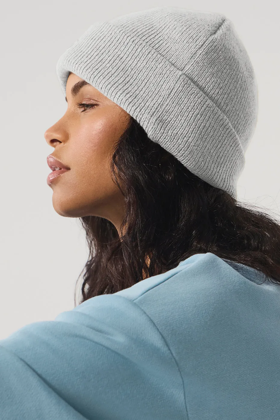 Notable Beanie - Athletic Heather Grey sold by Alo Yoga product image thumbnail 3