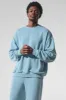 Accolade Crew Neck Pullover - Celestial Blue sold by Alo Yoga