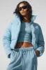 Gold Rush Puffer - Celestial Blue sold by Alo Yoga