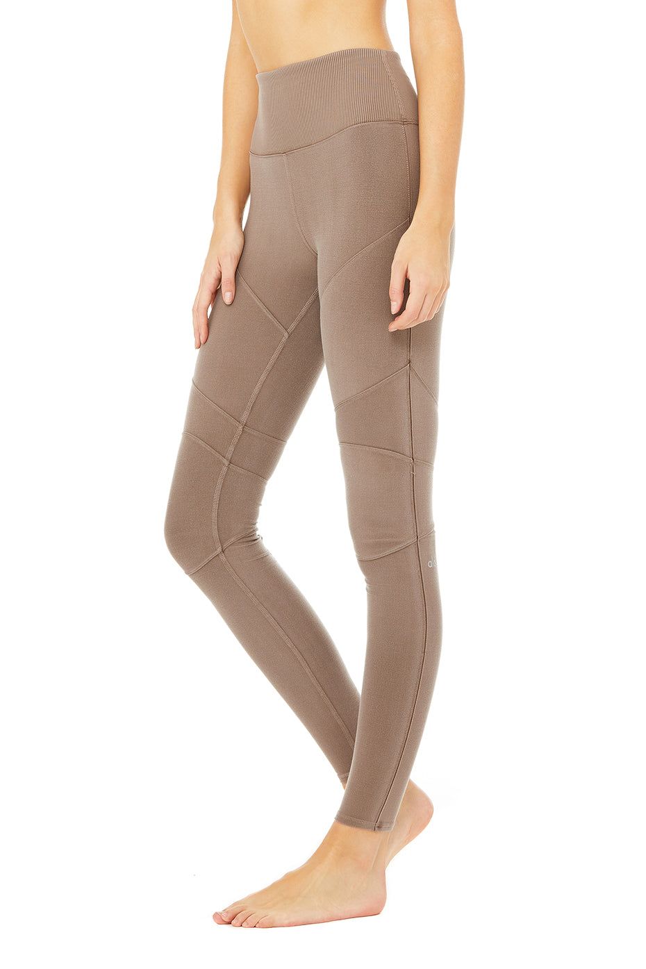 High-Waist Alo Sueded Revel Legging - Walnut Wash sold by Alo Yoga product image thumbnail 2