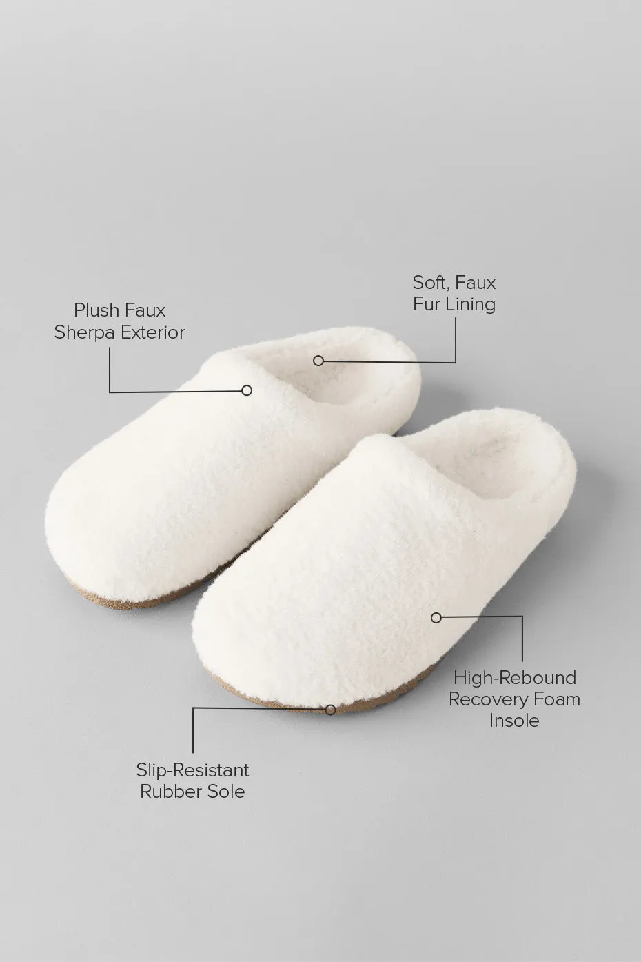 Sherpa Recovery Slipper - Ivory sold by Alo Yoga product image thumbnail 2