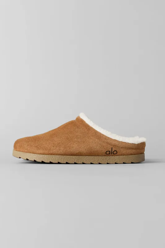 Recovery Slipper - Saddle/Ivory sold by Alo Yoga