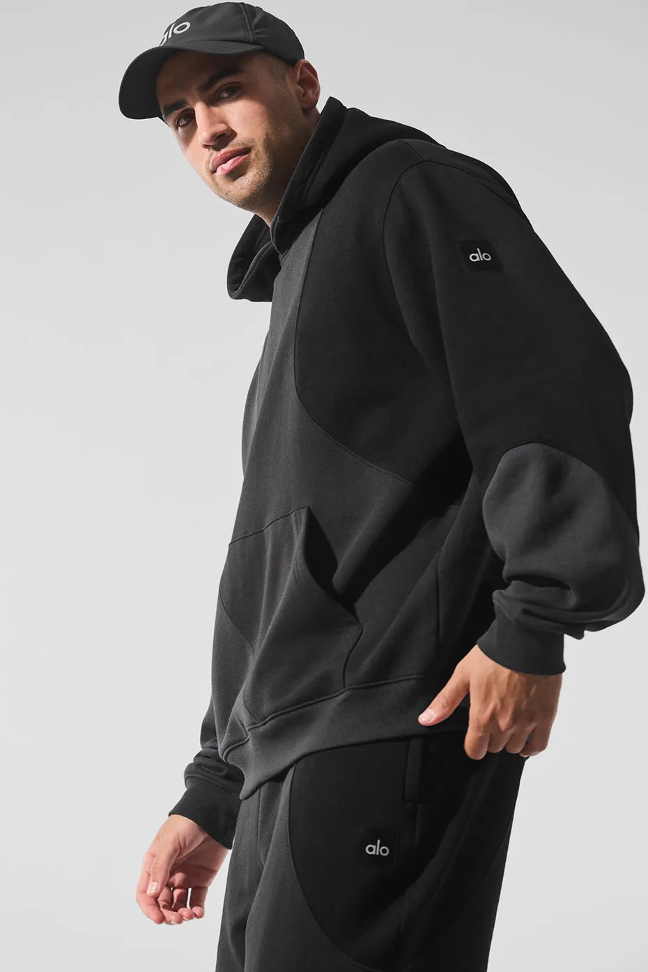 Make Waves Hoodie - Vintage Black Tonal sold by Alo Yoga product image thumbnail 4