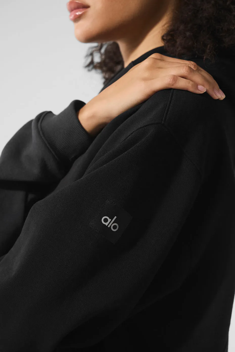 Make Waves Hoodie - Vintage Black Tonal sold by Alo Yoga product image thumbnail 4
