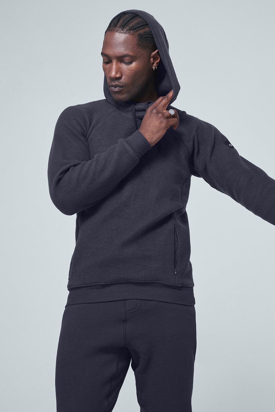 The Triumph Hoodie - True Navy sold by Alo Yoga product image thumbnail 5