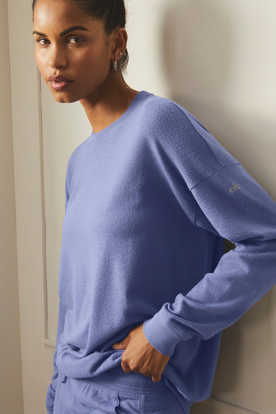 Soho Pullover - Infinity Blue sold by Alo Yoga