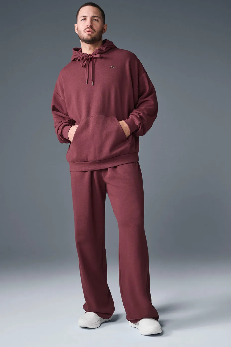 Accolade Hoodie - Burgundy Truffle sold by Alo Yoga product image thumbnail 3