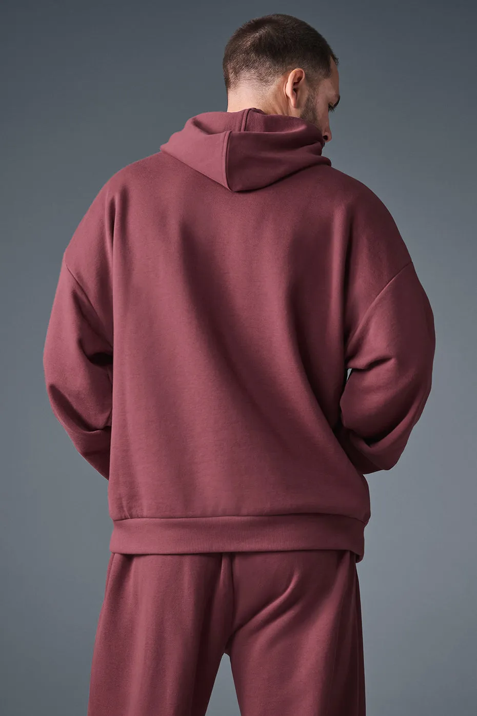Accolade Hoodie - Burgundy Truffle sold by Alo Yoga product image thumbnail 2