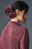 Micro Plisse Oversize Scrunchie - Burgundy Truffle sold by Alo Yoga