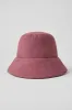 Good Shade Puffer Bucket Hat - Burgundy Truffle sold by Alo Yoga