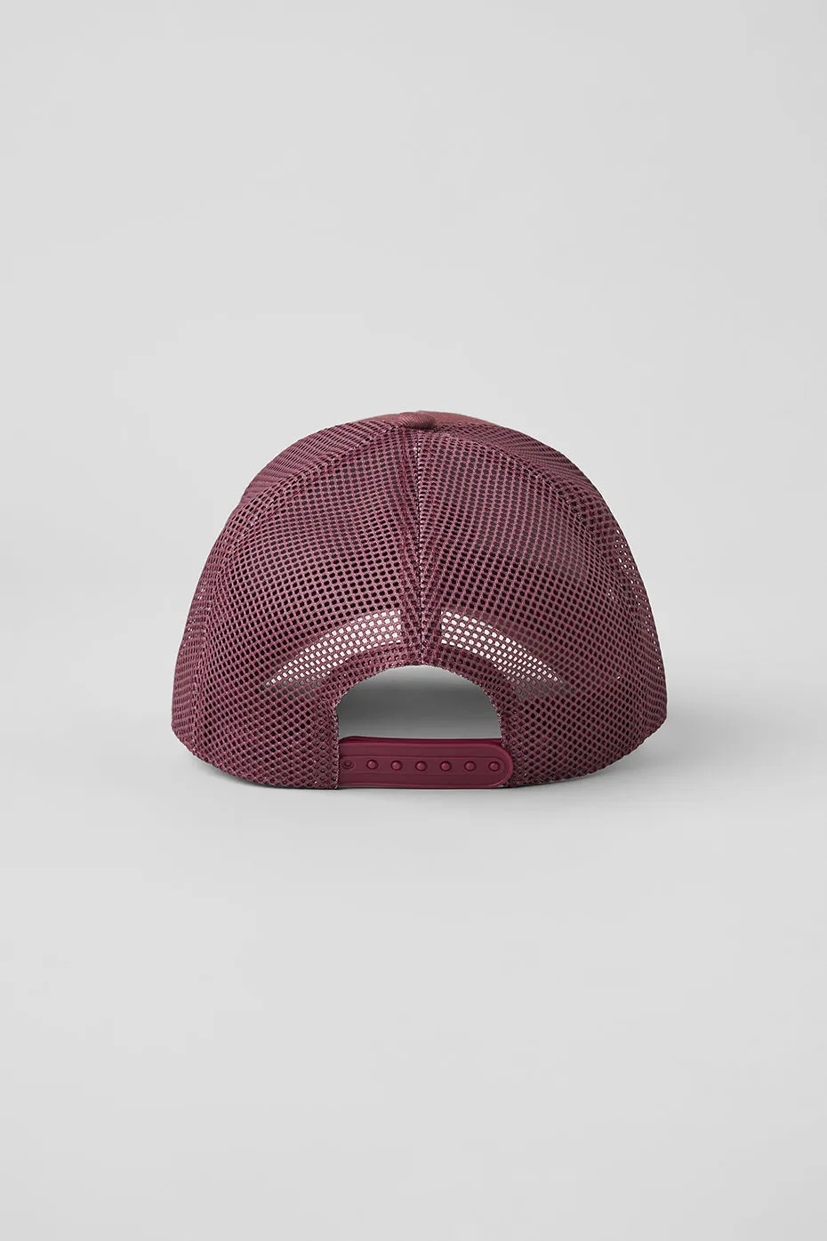 District Trucker Hat - Burgundy Truffle sold by Alo Yoga product image thumbnail 2