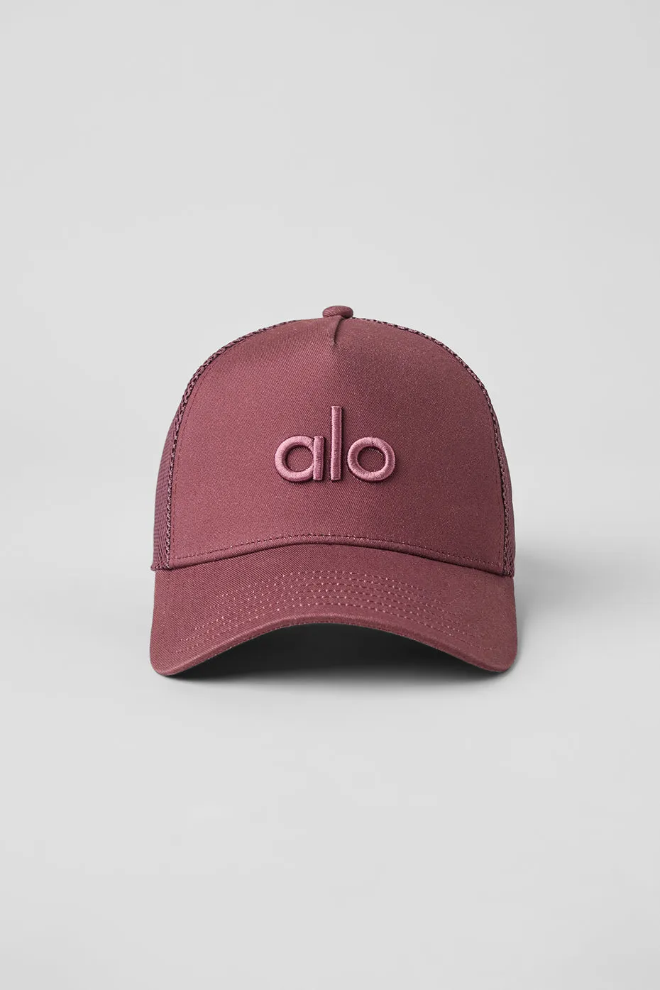 District Trucker Hat - Burgundy Truffle sold by Alo Yoga product image thumbnail 3
