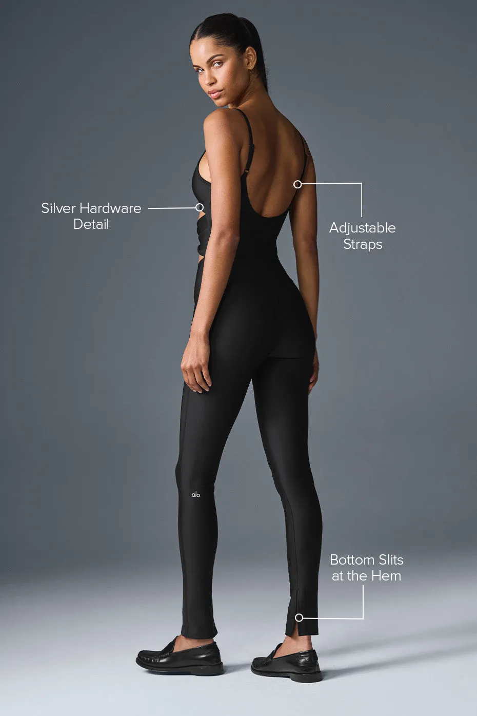 Airlift A-List Onesie - Black sold by Alo Yoga product image thumbnail 2