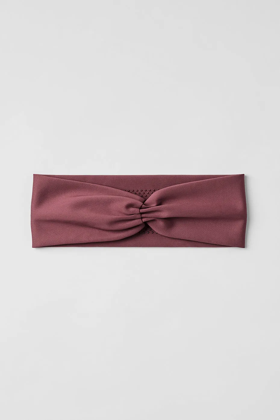 Airlift Headband - Burgundy Truffle sold by Alo Yoga product image thumbnail 3
