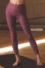 7/8 High-Waist Airlift Legging - Burgundy Truffle sold by Alo Yoga