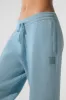 Scholar Straight Leg Sweatpant - Celestial Blue Heather sold by Alo Yoga