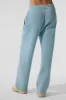 Scholar Straight Leg Sweatpant - Celestial Blue Heather sold by Alo Yoga