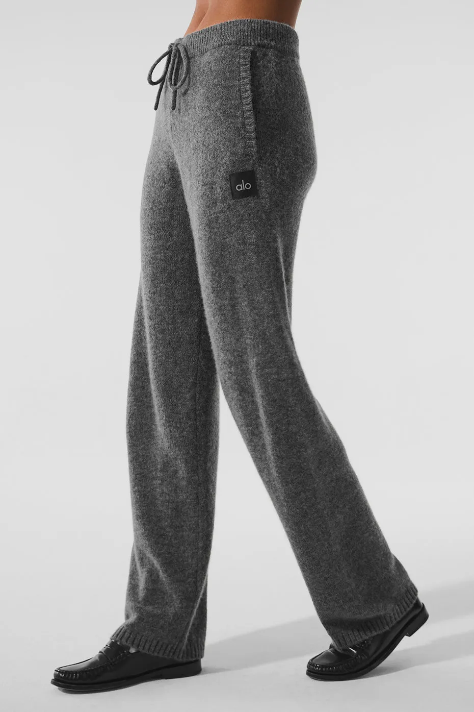 New Class Cashmere Sweatpant - Platinum Grey sold by Alo Yoga product image thumbnail 4