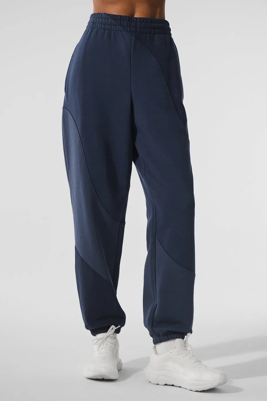 Make Waves Sweatpant - Navy Tonal sold by Alo Yoga product image thumbnail 3