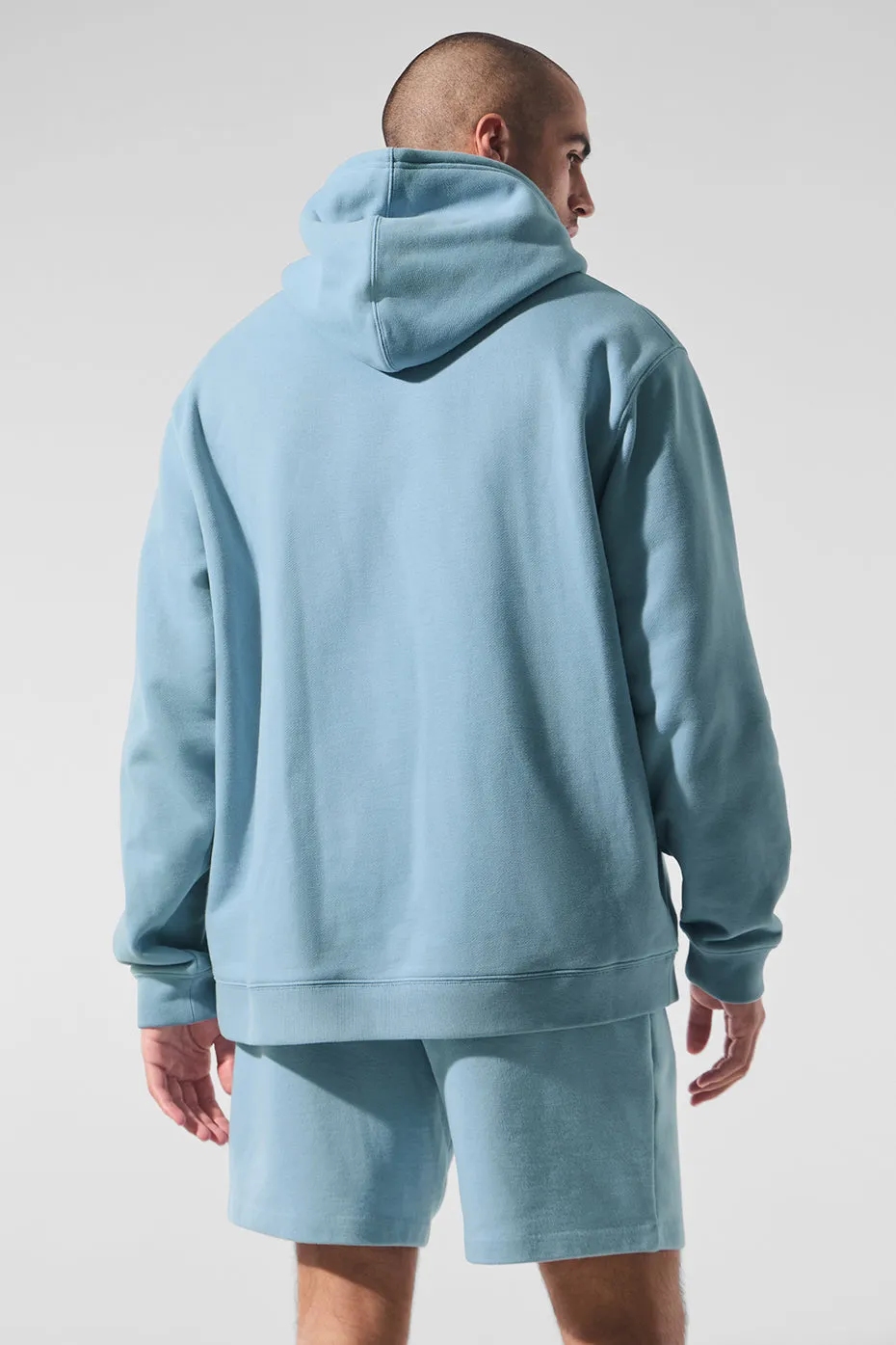 Renown Heavy Weight Hoodie - Celestial Blue sold by Alo Yoga product image thumbnail 2