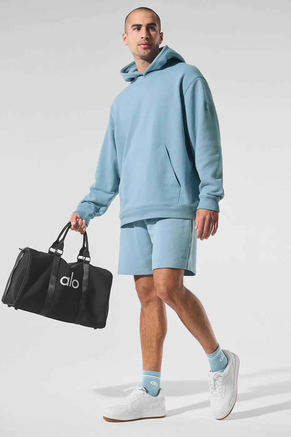 Renown Heavy Weight Hoodie - Celestial Blue sold by Alo Yoga product image thumbnail 4