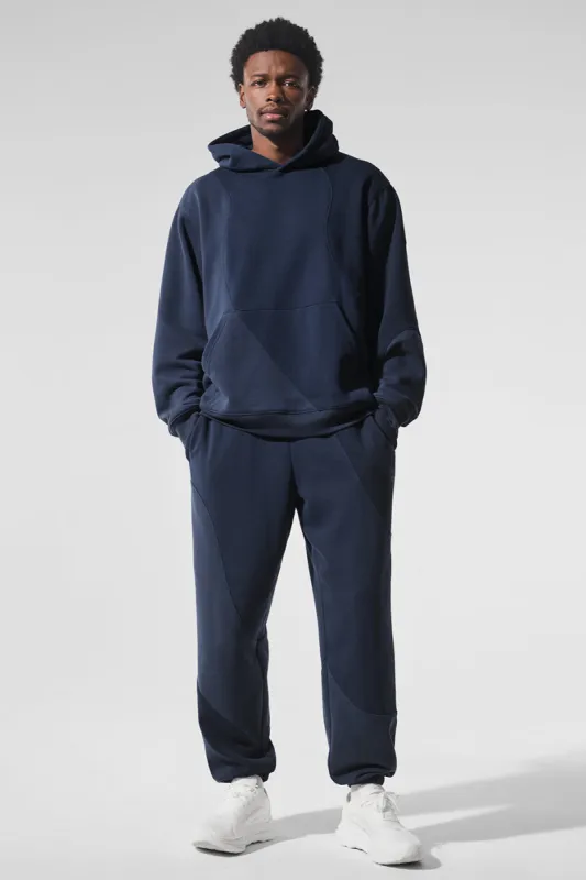 Make Waves Sweatpant - Navy Tonal sold by Alo Yoga