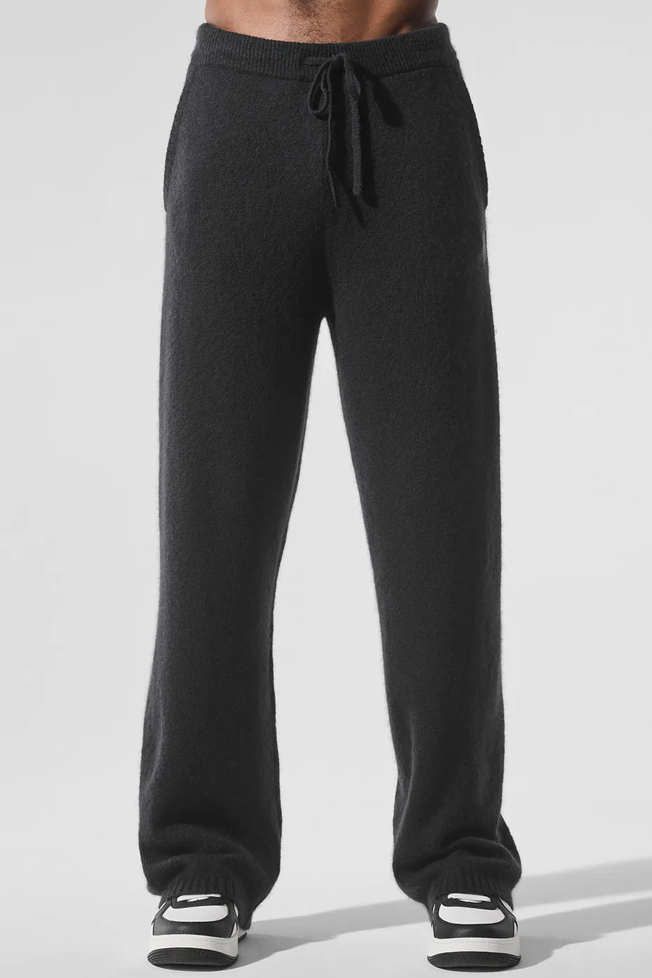 New Class Cashmere Sweatpant - Black sold by Alo Yoga
