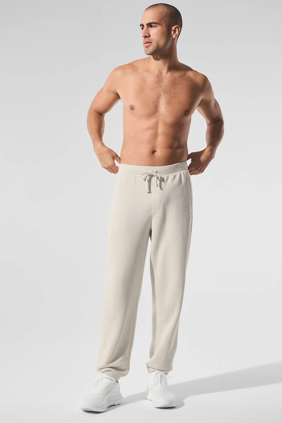 Triumph Restore Sweatpant - Bone sold by Alo Yoga product image thumbnail 5
