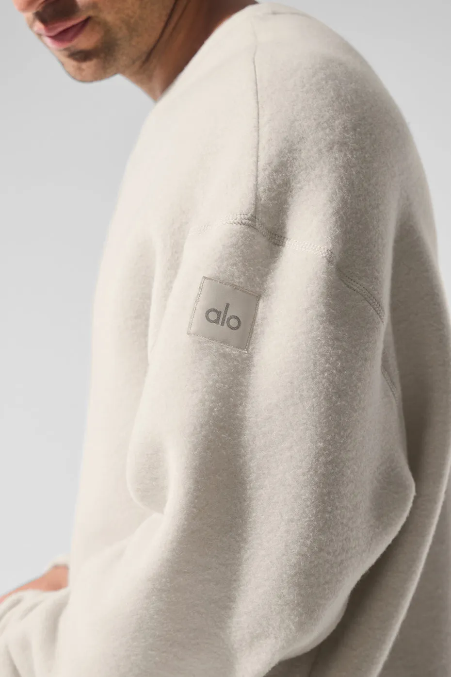 Triumph Restore Crew Neck Sweatshirt - Bone sold by Alo Yoga product image thumbnail 2