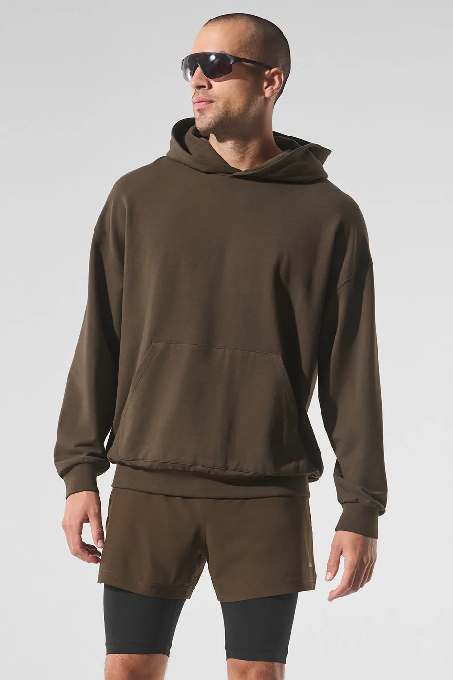 Double Take Hoodie - Espresso sold by Alo Yoga