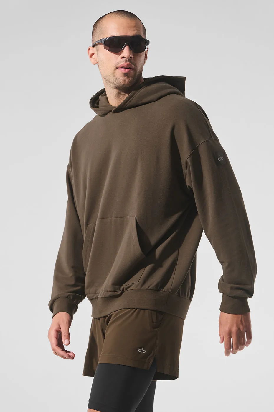 Double Take Hoodie - Espresso sold by Alo Yoga product image thumbnail 3