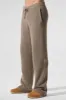 Domain Rib Knit Sweatpant - Gravel sold by Alo Yoga