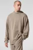 Chill Vintage Wash Hoodie - Gravel Wash sold by Alo Yoga