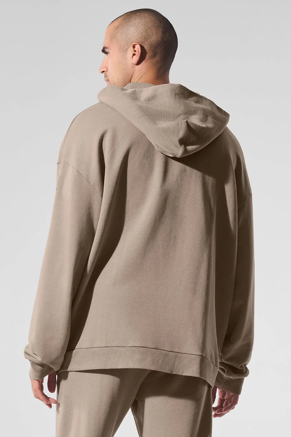 Chill Vintage Wash Hoodie - Gravel Wash sold by Alo Yoga product image thumbnail 2