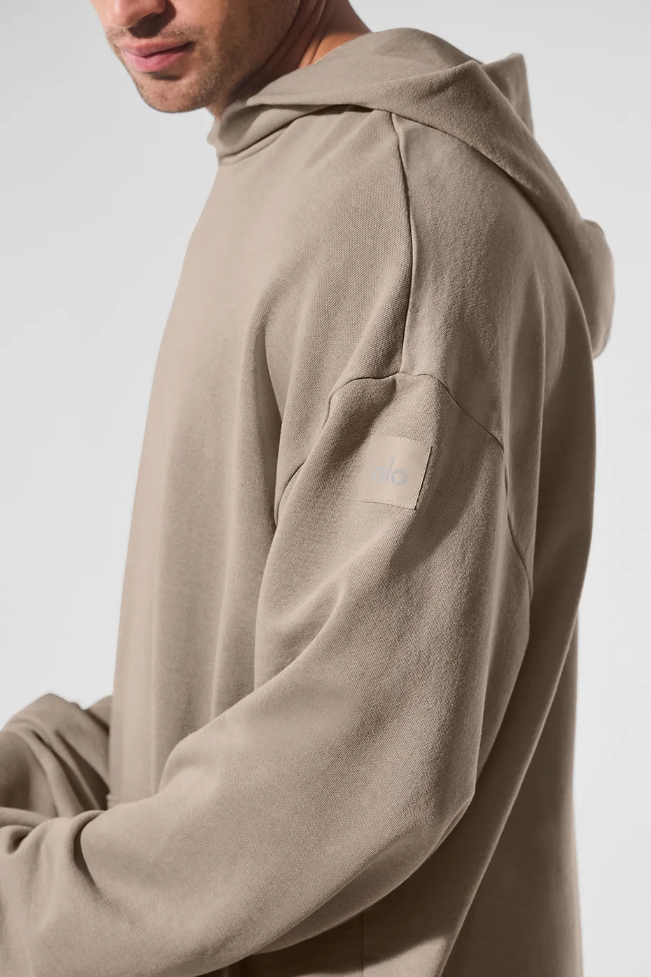 Chill Vintage Wash Hoodie - Gravel Wash sold by Alo Yoga product image thumbnail 3