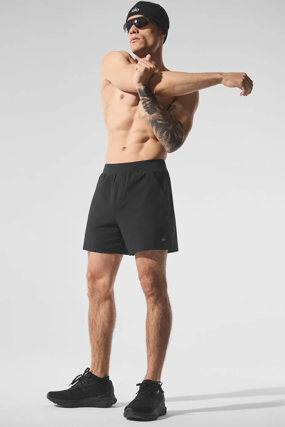 5" Repetition Short - Black sold by Alo Yoga product image thumbnail 4