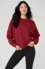 Accolade Crew Neck Pullover - Victory Red sold by Alo Yoga